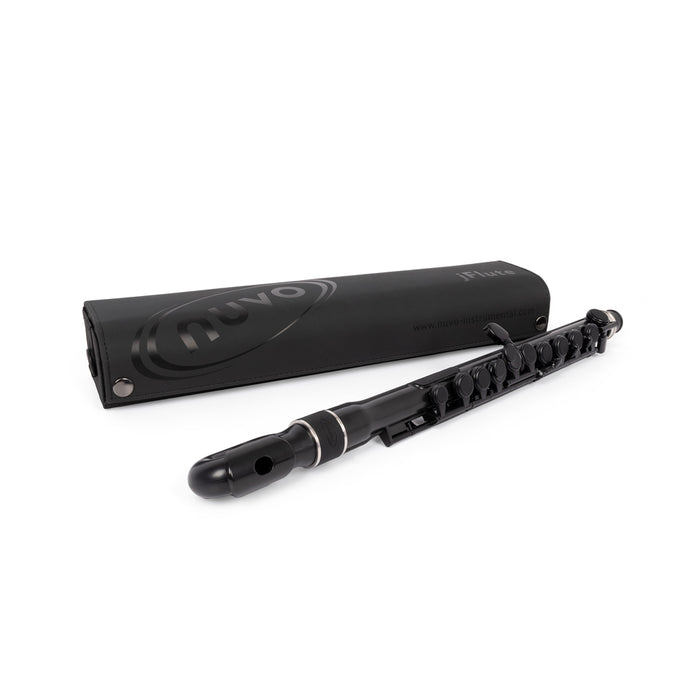 NUVO jFlute 2.0 Outfit - Black with Steel Trim