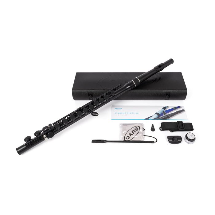 NUVO Student Flute 2.0 Outfit - Black